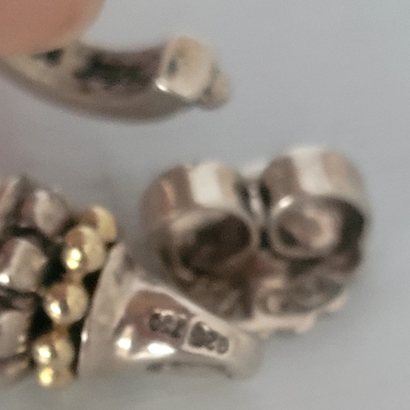 LAGOS Two-Tone Cultured Pearl Drop Earrings - Picture 9 of 9